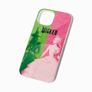 Claire's Wicked Green and Pink Phone Case, featuring the Wicked Witch and Glinda